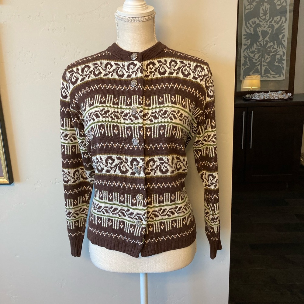 Vintage Women’s Nordic Design Cardigan